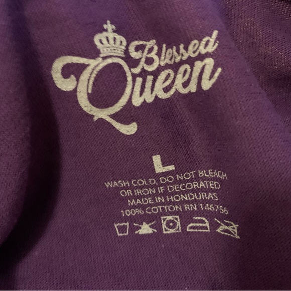 Baddie oversized tee purple size L - Picture 5 of 10